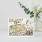 アンティークゲルマニア – ドイツの旧地図 ポストカード (スタンド正面)