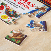 アンティークゲーム及び玩具箱アート ジグソーパズル (側面)