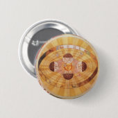 アンティークコペルニ太陽のカンヴィンテージ天文学 缶バッジ (正面&裏面)