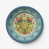 アンティークコルニロブブラザーズ磁器紙プレート ペーパープレート (正面)