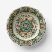 アンティークコルニロブブラザーズ磁器紙プレート ペーパーボウル (正面)