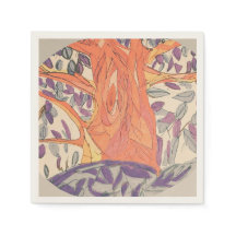 アンティークコントラストの色ツリー