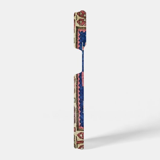 アンティークコーカサス東洋絨毯デザインiPhoneケース iPhoneケース (右側面)