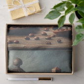 アンティークコーヒーグラインダーカップ 薄葉紙 (ギフト)