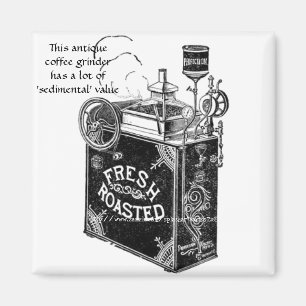 「アンティークコーヒーグラインダー」 マグネット