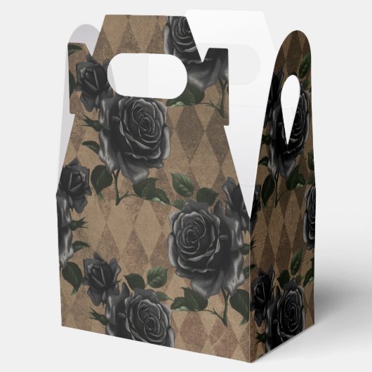 アンティークゴシックバラ フェイバーボックス (オープン)