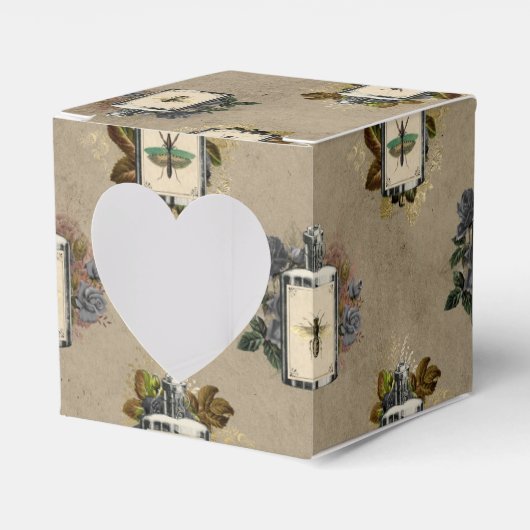 アンティークゴシックフローラウィッチポーションボトルビーフボー フェイバーボックス (正面サイド)