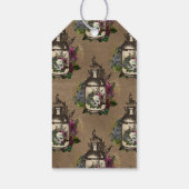 アンティークゴシックフローラボトル ギフトタグ (裏面)