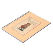 アンティークゴブリンらせん手帳 ノートブック (左側)