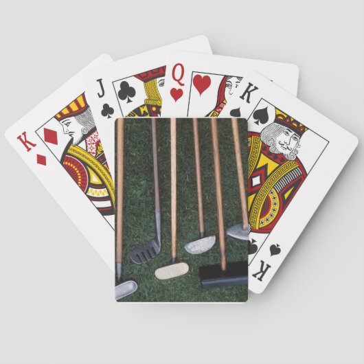 アンティークゴルフクラブセットトランプ トランプ (裏面)