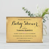 アンティークゴールドの優雅さ 招待状 (スタンド正面)