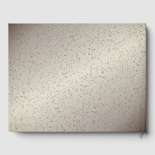 アンティークゴールドグリッターゲストブック ゲストブック (裏面)