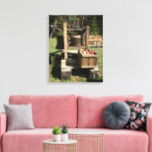 アンティークサイダープレス キャンバスプリント (インサイチュ (リビング))