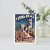 アンティークサーカスショーはがき ポストカード (スタンド正面)