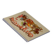 アンティークサーカスパレードピエロ馬 ノートブック (右側)