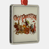 アンティークサーカスパレードピエロ馬 メタルオーナメント (右)