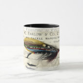 アンティークサーモンフライ マグカップ (中央)