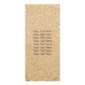 アンティークシザーヴィンテージ金ゴールドヒョウ毛サロン ラックカード (裏面)