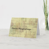 アンティークシャビーファミリー懇親会招待状 招待状 (正面)