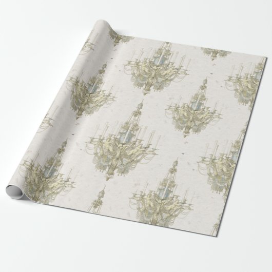 アンティークシャンデリアデコページ/ラッピングペーパー ラッピングペーパー (アンロールド)