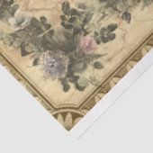 アンティークシャンパンアドビッズ&花模様デクページ 薄葉紙 (詳細)