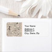 アンティークシューズ広告カタログ ラベル (インサイチュ)