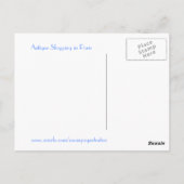 アンティークショッピングインパリ ポストカード (裏面)