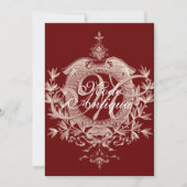 アンティークショップブティックグランドオープニング招待状 招待状 (正面)