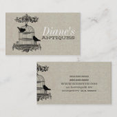 アンティークショップ名刺 名刺 (正面/裏面)