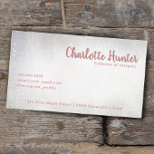 アンティークショップ、古い本のヴィンテージスタックフローラ 名刺