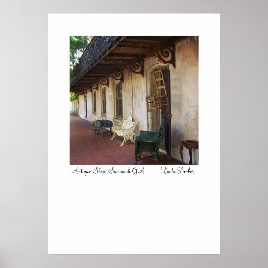 アンティークショップinサバンナGA ポスター (正面)