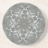 アンティークシルバーグレイ装飾カレイドスペクタクル コースター (正面)