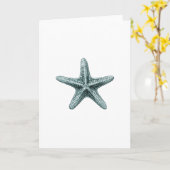 アンティークシースターフィッシュイラストレーショングリーティング カード (黄色い花)