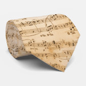 アンティークシート音楽タイ ネクタイ (ロール)