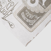 アンティークシードカタログタイポグラフィ切り離し 薄葉紙 (詳細)