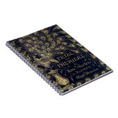 アンティークジェーンオースティンプライドと偏見ピーコック ノートブック (右側)