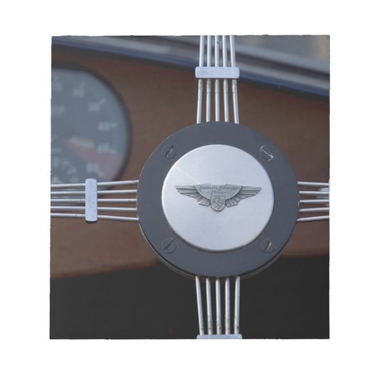 アンティークジャガー3 ノートパッド (正面)