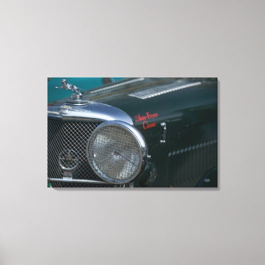 アンティークジャガー キャンバスプリント (正面)