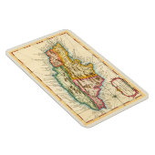 アンティークジャマイカの地図1758 マグネット (右側)