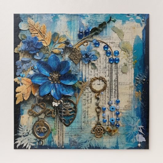 アンティークジャンク紙パズル ジグソーパズル (縦)