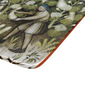 アンティークスカッシュ収穫中世ミニチュア カッティングボード (角)