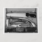 アンティークスカルクランプ撮影用異物葉書 ポストカード (正面)