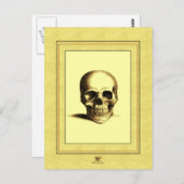 アンティークスカル ポストカード (正面/裏面)