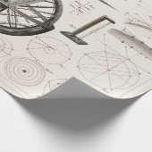 アンティークスケッチヴィンテージ占星術の球 ラッピングペーパー (角)