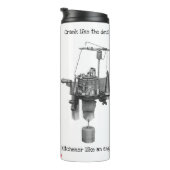 アンティークスケッチ円形靴下編み物機 タンブラー (回転右)