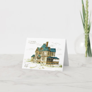 アンティークスケッチ54ウエスタンインショートヒルズNJカード カード