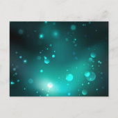 アンティークスケルトン鍵の緑の背景 アドバイスカード (裏面)