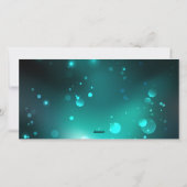 アンティークスケルトン鍵の緑の背景 シーズンカード (裏面)