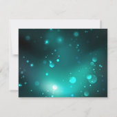 アンティークスケルトン鍵の緑の背景 ノートカード (裏面)