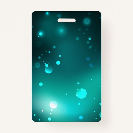 アンティークスケルトン鍵の緑の背景 バッジ (裏面)